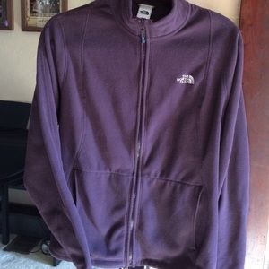 North face zip up jacket