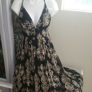 Gorgeous chiffon full length gown NEW