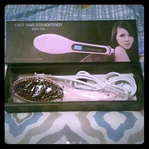Comb Hair Straightening