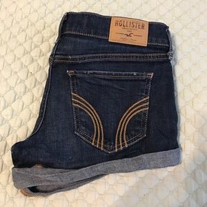 Hollister jean shorts