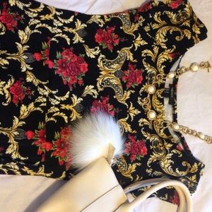 FLASH SALE 💛Stretchy Baroque Print Dress