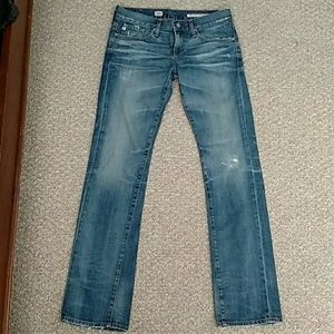 AG Tomboy pants, boyfriend fit