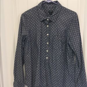 JCREW jean shirt size medium. Gently used.