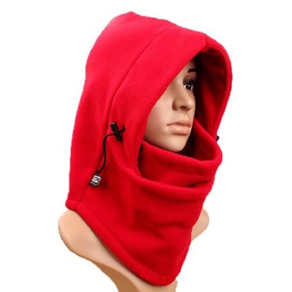 POLAREX Red Fleece Hoodie 6-in-1