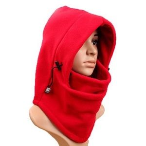 POLAREX Red Fleece Hoodie 6-in-1