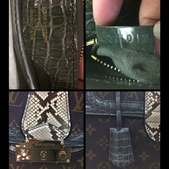 LOUIS VUITTON GRAND MARRIAGE MONOGRAMISSIME BAG - Picture 5 of 6