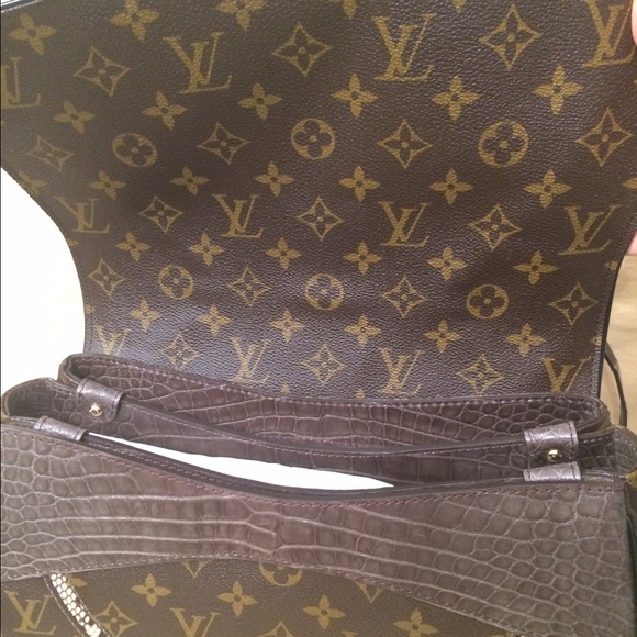 LOUIS VUITTON GRAND MARRIAGE MONOGRAMISSIME BAG - Picture 3 of 6