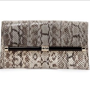DVF Snake Clutch