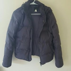 J. Crew puff jacket with hood