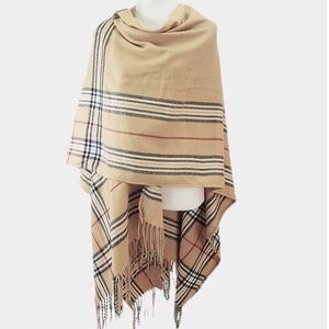 Scottish Tartan Plaid Check Blanket Scarf