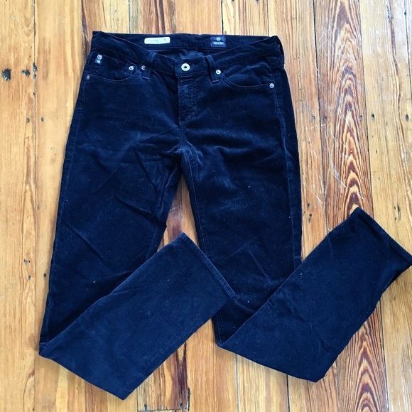 AG "the stevie slim straight" royal blue corduroys