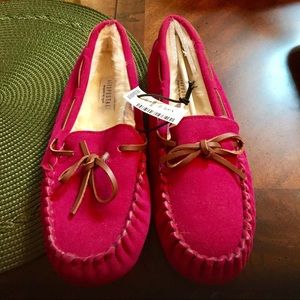 NEVER USED Pink Aéropostale moccasins!Final price