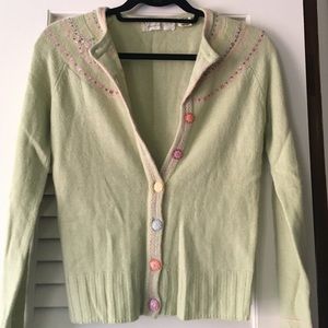 Anthropologie Sleeping on Snow sweater