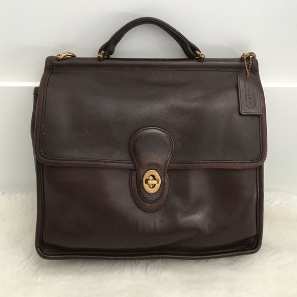Coach Handbags - Vintage Coach Legacy Brown Willis Station Bag