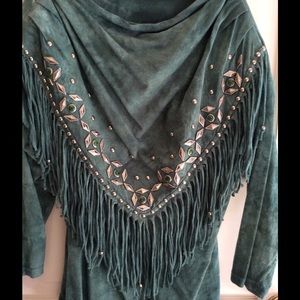 Western Style Silver Stud Top