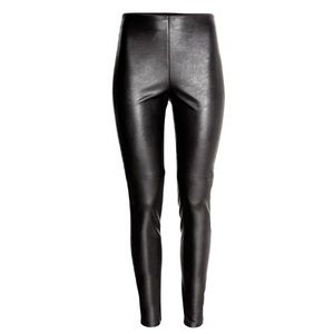 H&M Imitation Leather Leggings