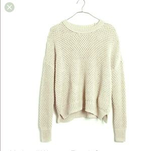 MADEWELL Waffle Knit Sweater