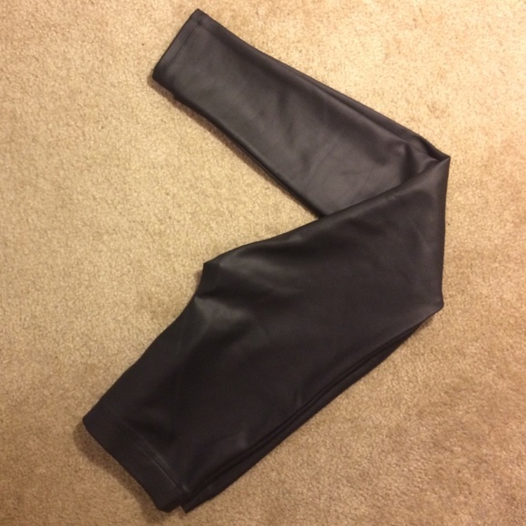 Express Faux Leather Leggings