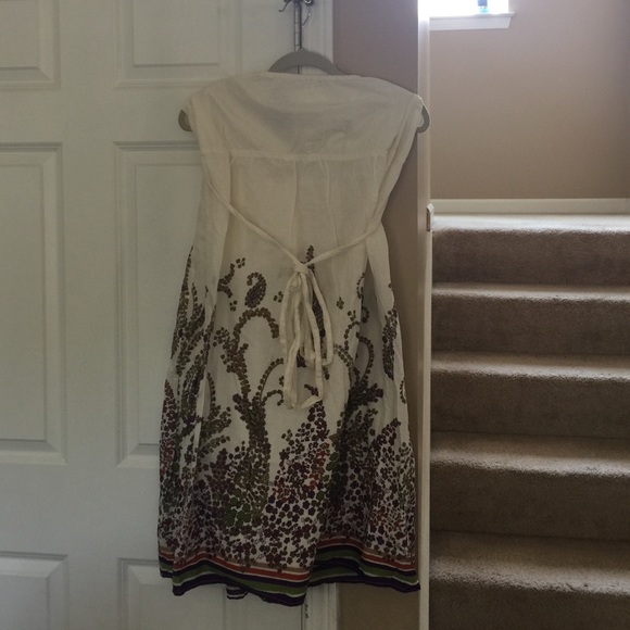 Victoria's Secret strapless dress.