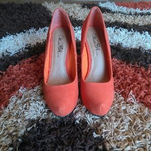 Orange Heels