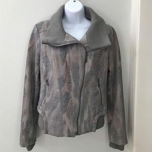 Catherine Malandrino Snakeskin Jacket