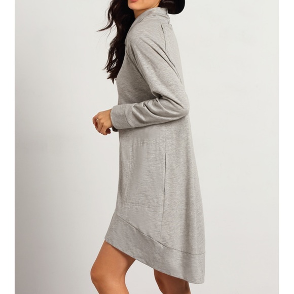 πLAST ONE π NWT Cowl Sweatshirt Tunic w/Pockets - Picture 3 of 4