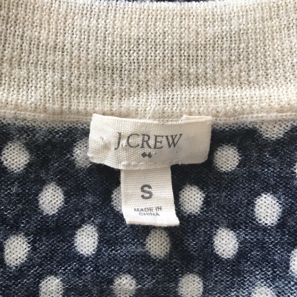 J. Crew Polka Dot Sweater - Picture 4 of 4