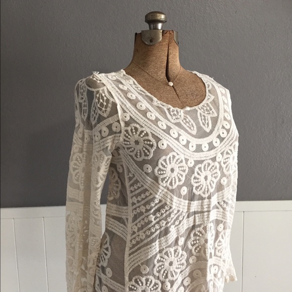New Sheer Chiffon Blouse