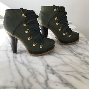 Heartsoul Green Booties