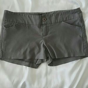 Gray Dressy Shorts