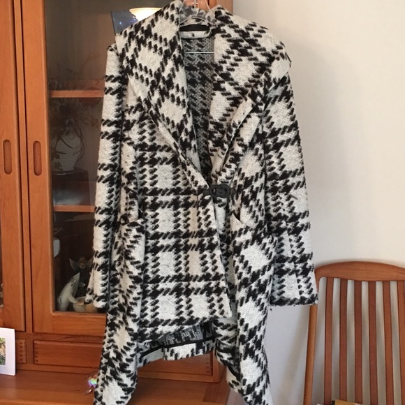 LAMB Wool Shawl collar coat