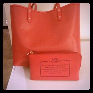 Coach Reversible City Tote