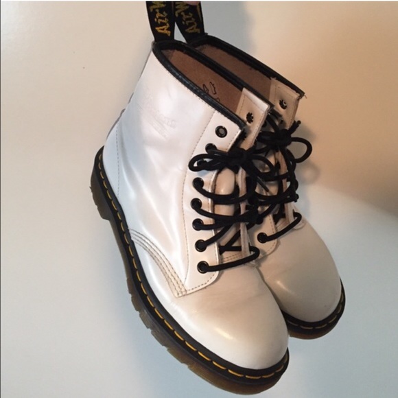 White 1460 Doc Martens