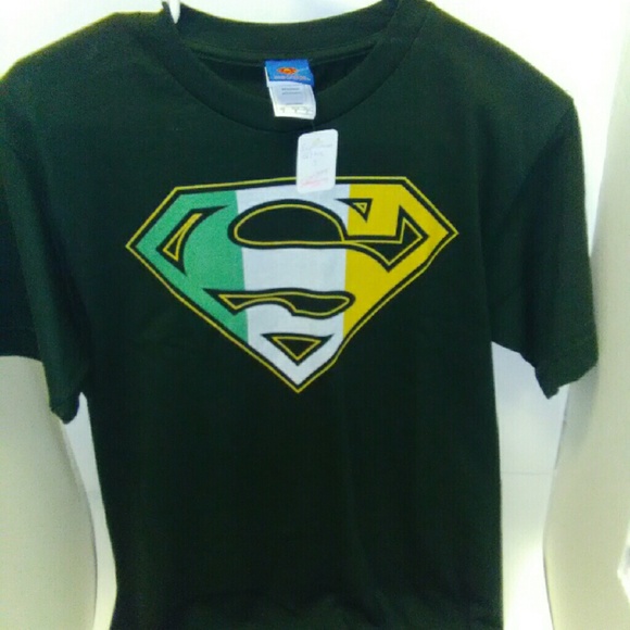 SOLD-Money Green Super Man T-shirt