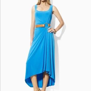 Lauren Ralph Lauren Tank High-Low Hem Dress