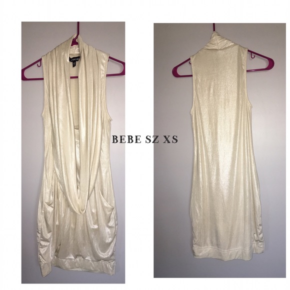 Gold Shimmer Party Dress