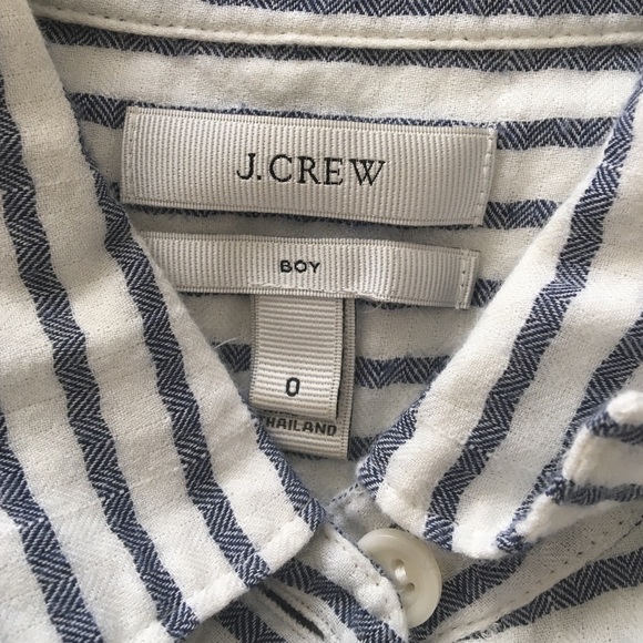 J. Crew striped button up shirt - Picture 4 of 4