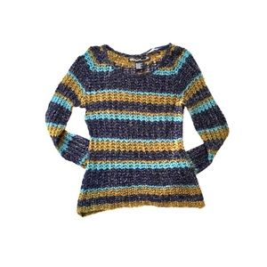 Ribbed knit sweater