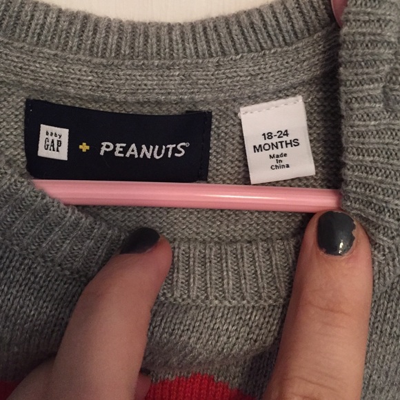 Never worn Peanuts by baby gap tunic sweater - Picture 2 of 2