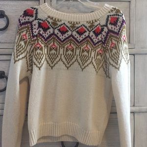 F21 Fair Isle Sweater