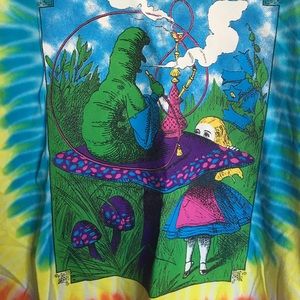 Alice in Wonderland oversized tee