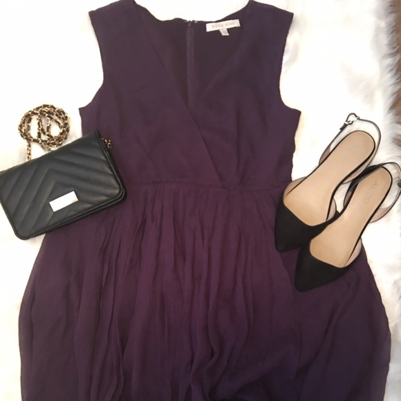 Rosie Pope Dresses & Skirts - Rosie Pope Sleeveless Purple Maternity Dress 👗