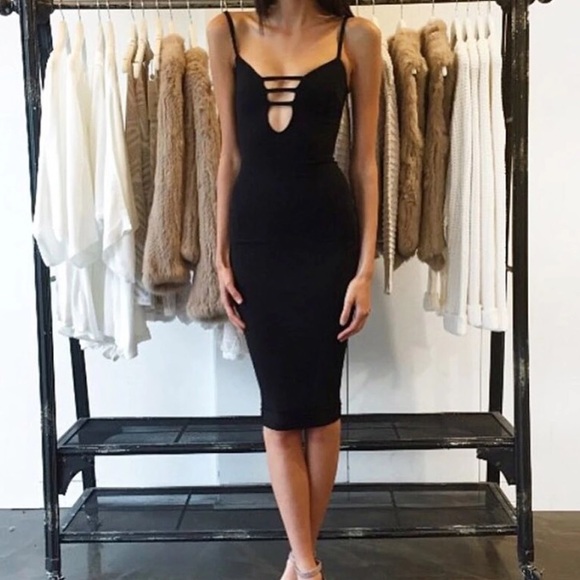 Bodycon Dress Spaghetti Strap - Picture 3 of 4