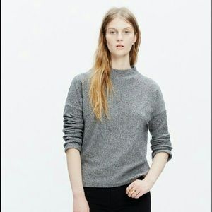 Madewell Ribbed Funnel Neck Top
