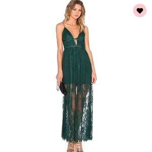 Green Stella Dress by NBD