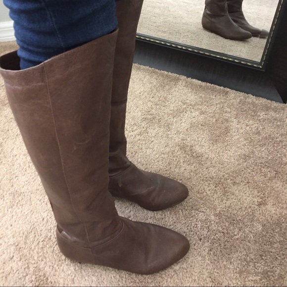 Brown boots