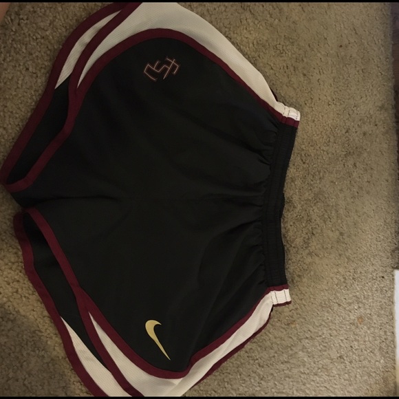 Nike dry fit FSU running shorts