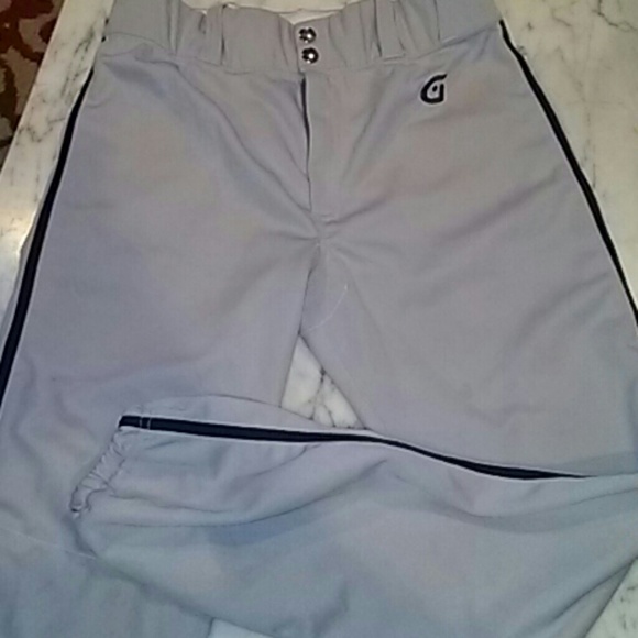 Gamewear Team Sports gray kids baseball pants