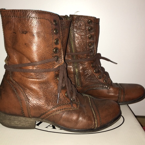 Steve Madden Combat Boots - Picture 2 of 4