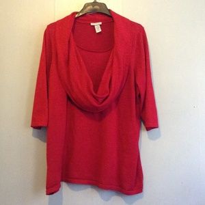 Woman's plus size shirt size 1x 18/20 75%cotton